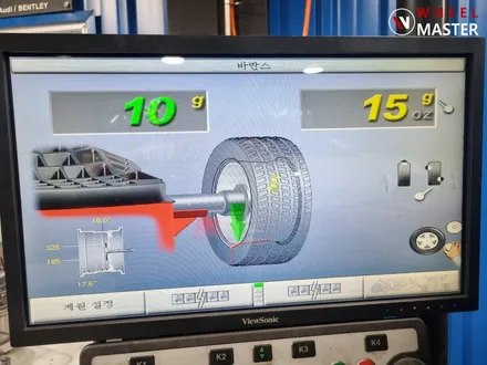 일산 휠복원 / BMW 420D 18인치 실버휠 주차기스 휠복원 / BMW 휠복원 / 파주,일산