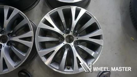 bmw 5gt 휠 F07 익스클루시브 19인치 검정유광 휠도색 / 파주,일산