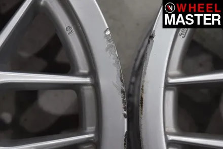 [휠마스터] BMW 530i 휠기스복원 및 실버 분체도장 / BBS 휠복원 / 파주,일산