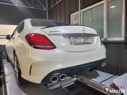 벤츠 C43AMG 불대서 수리한 휠 살리기 ~! / 김포 휠수리 / 파주,일산