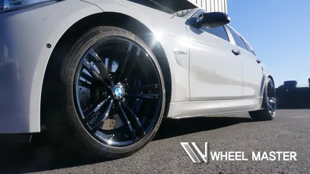 BMW M3 휠 검정 유광 휠도색 / 파주,일산