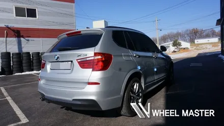 bmw x3 m팩 19인치 다이아커팅 복원 휠 수리 / 파주,일산