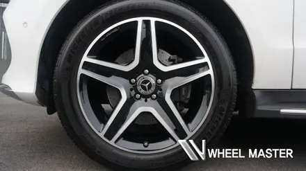 벤츠 gle350d amg 20인치 휠 블랙폴리시 휠복원 / 파주,일산