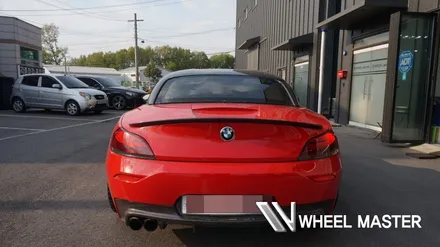 BMW Z4 휠 어드반 정품 19인치 검정 유광 휠도색 / 파주,일산