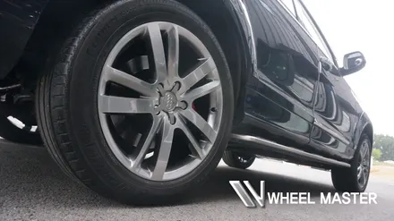 아우디q7 휠 20인치 고스트크롬 휠도색 / 파주,일산