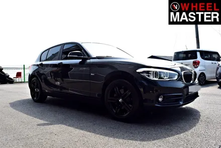 [휠마스터] BMW 118d 블랙유광 휠도색 후기 / 일산 휠복원 / 파주,일산