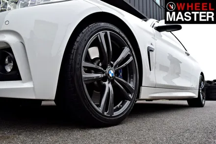 [휠마스터]  BMW 428i 휠복원 및 굴절수리 / 일산 분체도장 / 파주,일산