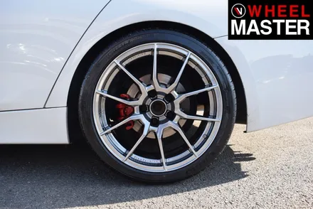 [휠마스터] BMW 325d에 장착한 ATS휠 휠복원 및 고스트크롬 분체도장 / 일산 휠도색 / 파주,일산