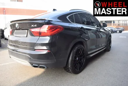 [휠마스터] BMW X4 휠기스복원 및 블랙유광 분체도장 / 일산 휠도색 / 파주,일산