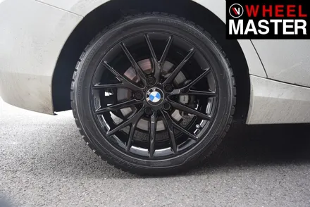 [휠마스터] BMW 118d 블랙유광 분체도장 / 일산 휠복원 / 파주,일산