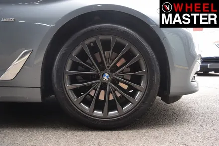 [휠마스터] BMW 520d 휠복원 및 검메탈 분체도장 / 일산 휠도색 / 파주,일산