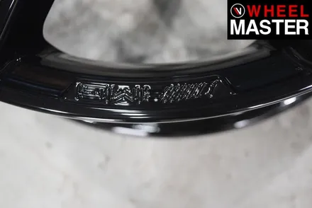 [휠마스터] 벤츠 C43 AMG 휠굴절수리 및 블랙유광 휠도색 / 일산 휠복원 / 파주,일산