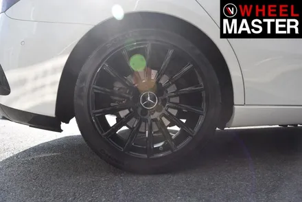 [휠마스터] 벤츠 A클래스 AMG 블랙유광 휠도색 / 일산 분체도장 / 파주,일산