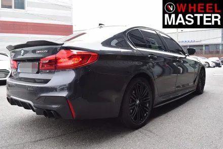 [휠마스터] BMW 540i 휠기스 복원 및 블랙유광 분체도장 / 일산 휠도색 / 파주,일산