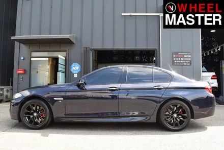 [휠마스터] BMW 528I 블랙유광 분체도장 / 일산 휠도색 / 파주,일산