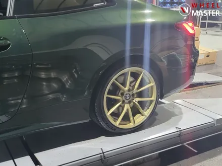 763M 휠도색 / BMW 763M 19인치 프로즌골드 분체도장 / 프로즌골드 휠도색 / 파주,일산