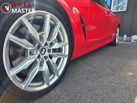 BMW M850I 895M 20인치 포트홀 사고로인한 휠교체 및 하이퍼실버 분체도장 / 파주,일산
