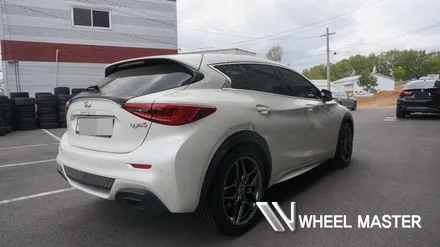 인피니티 Q30 휠 19인치 고스트크롬 휠도색 / 파주,일산