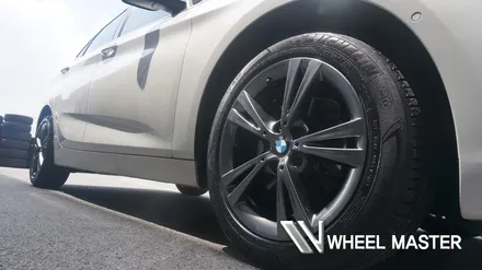 휠도장. 완벽하게 BMW 218D 휠. 퓨터그레이 도색 휠마스터 / 파주,일산
