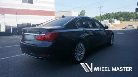 휠도색 더 이상 고민 NO! BMW 740LI 휠 19인치 하이퍼실버도장 / 파주,일산