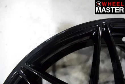 [휠마스터] 다이아몬드 컷팅휠을 검정유광으로 휠도색한 BMW M3 / 일산 휠도색 / 파주,일산