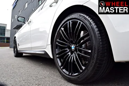 [휠마스터] BMW 540i 블랙유광 휠도색 후기 / 일산 휠복원 / 파주,일산