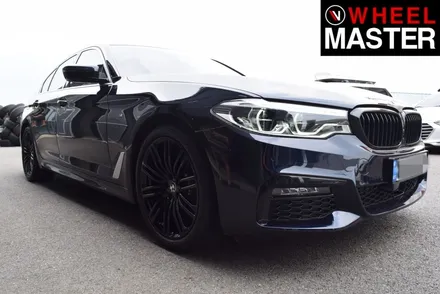 [휠마스터] BMW 520d 블랙유광 휠도색 / 일산 분체도장 / 파주,일산