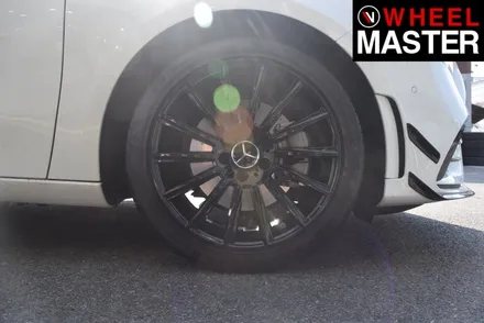 [휠마스터] 벤츠 A클래스 AMG 블랙유광 휠도색 / 일산 분체도장 / 파주,일산