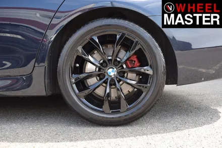 [휠마스터] BMW 528I 블랙유광 분체도장 / 일산 휠도색 / 파주,일산