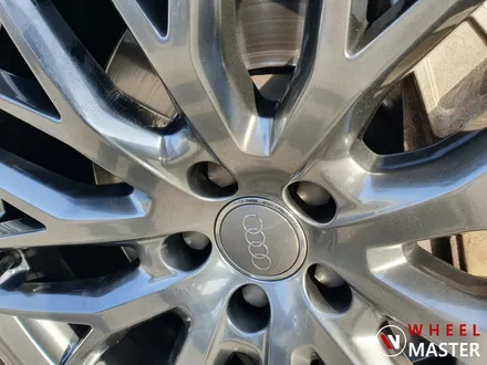 [휠마스터] 아우디 A8L 60TDI 20인치 고스트크롬 분체도장 / 아우디 휠복원 / 파주,일산