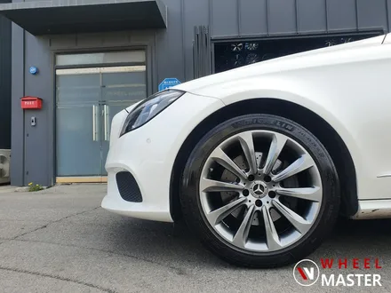 [휠마스터] 벤츠 CLS250 18인치 고스트크롬 분체도장 / 벤츠 휠복원 / 파주,일산