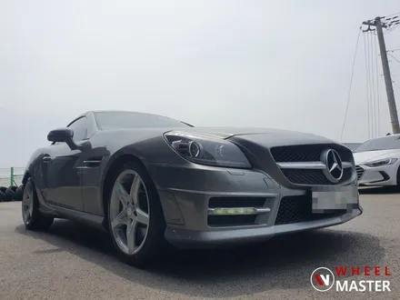 [휠마스터] 벤츠 SLK 순정 18인치 굴절수리 및 실버 분체도장 / 벤츠 분체도장 / 파주,일산