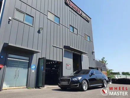 [휠마스터] 제네시스 EQ900 순정 19인치 하이퍼블랙 분체도장 / 일산 분체도장 / 파주,일산