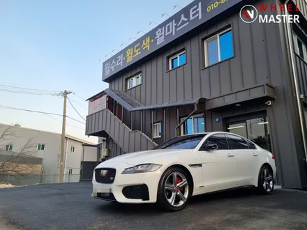 재규어 XF 19인치 휠굴절수리 및 하이퍼블랙 분체도장 / 파주 굴절수리 / 파주,일산