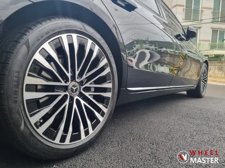 벤츠 W223 S450 20인치 심각한 주차기스 용접해서 살리기 / 벤츠 휠도장 / 파주,일산