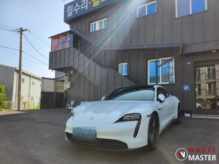타이칸 휠도색 / 타이칸 E미션휠 검정유광 휠복원도색 / 파주,일산