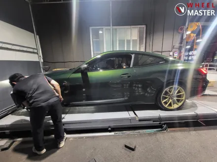 763M 휠도색 / BMW 763M 19인치 프로즌골드 분체도장 / 프로즌골드 휠도색 / 파주,일산