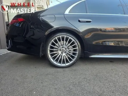 벤츠 W223 S500 AMG 21인치 휠 굴절수리 및 다이아컷팅 휠복원 / 파주,일산