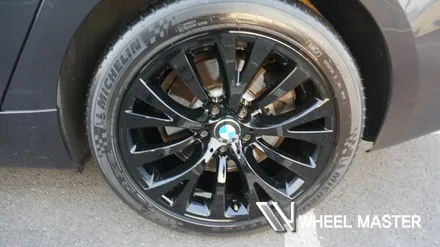 bmw 5gt 휠 F07 익스클루시브 19인치 검정유광 휠도색 / 파주,일산