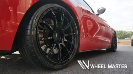 BMW Z4 휠 어드반 정품 19인치 검정 유광 휠도색 / 파주,일산