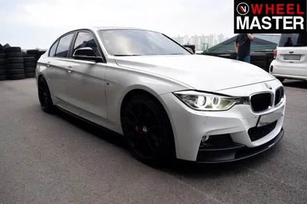 [휠마스터] BMW 320i 의 검정유광 휠도색 후기 / 일산 휠도색 / 파주,일산