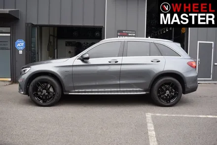 [휠마스터] 벤츠 GLC350e 블랙유광 휠도색 / 일산 분체도장 / 파주,일산