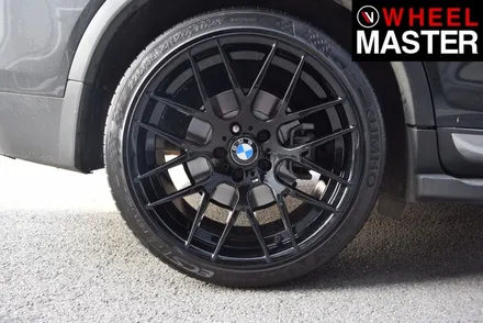[휠마스터] BMW X4 휠기스복원 및 블랙유광 분체도장 / 일산 휠도색 / 파주,일산