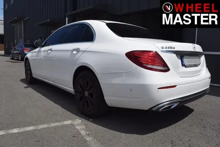 [휠마스터] 벤츠 E220d 휠복원 및 블랙유광 분체도장 / 일산 휠도색 / 파주,일산