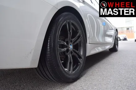 [휠마스터] BMW 320d 휠복원 및 검메탈 휠도색 / 일산 분체도장 / 파주,일산