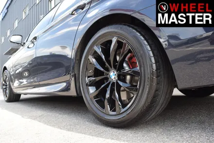 [휠마스터] BMW 528I 블랙유광 분체도장 / 일산 휠도색 / 파주,일산