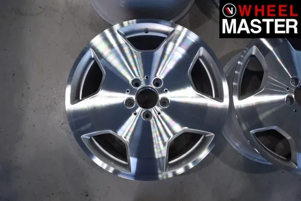 [휠마스터] 벤츠 S500 다이아몬드컷팅 휠복원 / 일산 분체도장 / 파주,일산