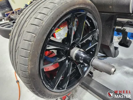 아우디 A5 40TDI 19인치 검정유광 분체도장 / 아우디 휠도색 / 파주,일산