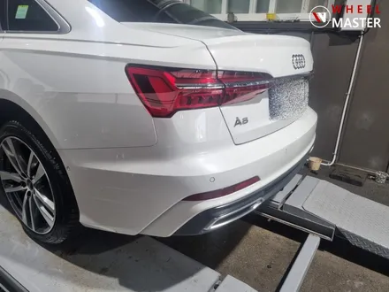다이아컷팅 휠복원 / 아우디 A6 45TFSI 19인치 주차기스 휠복원 / 파주,일산