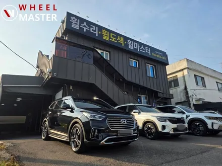 현대 맥스크루즈 19인치 휠 벗겨짐 약품박리후 퓨터그레이 분체도장 / 파주,일산